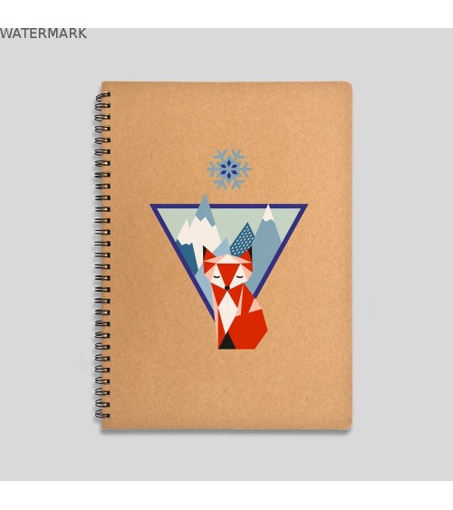 Mountain fox notebook
